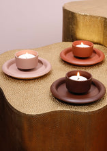 Load image into Gallery viewer, Terra Tea Light Holders - Set of 3 gadoliving