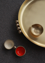 Load image into Gallery viewer, Merak Brass Pooja Thali Set