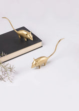 Load image into Gallery viewer, Decorative Brass Mouse gadoliving