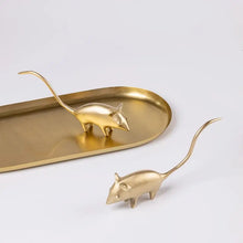 Load image into Gallery viewer, Decorative Brass Mouse gadoliving