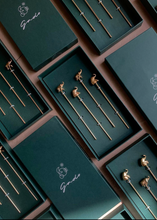 Load image into Gallery viewer, Brass Haathi Cocktail Stirrers