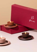 Load image into Gallery viewer, Terra Tea Light Holders - Set of 3 gadoliving