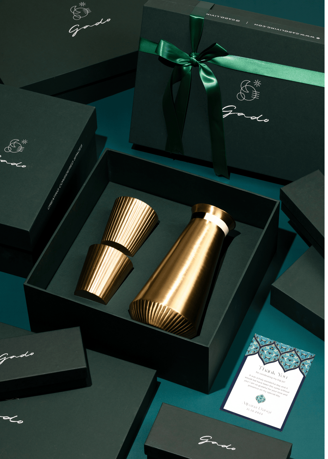 Khasiyat Brass Gift Set