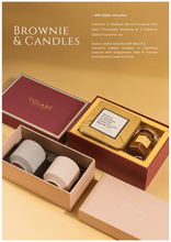 Load image into Gallery viewer, Small Hamper 1: BROWNIE &amp; CANDLES
