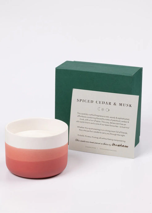 Naira Candle - Spiced Cedar & Musk gadoliving